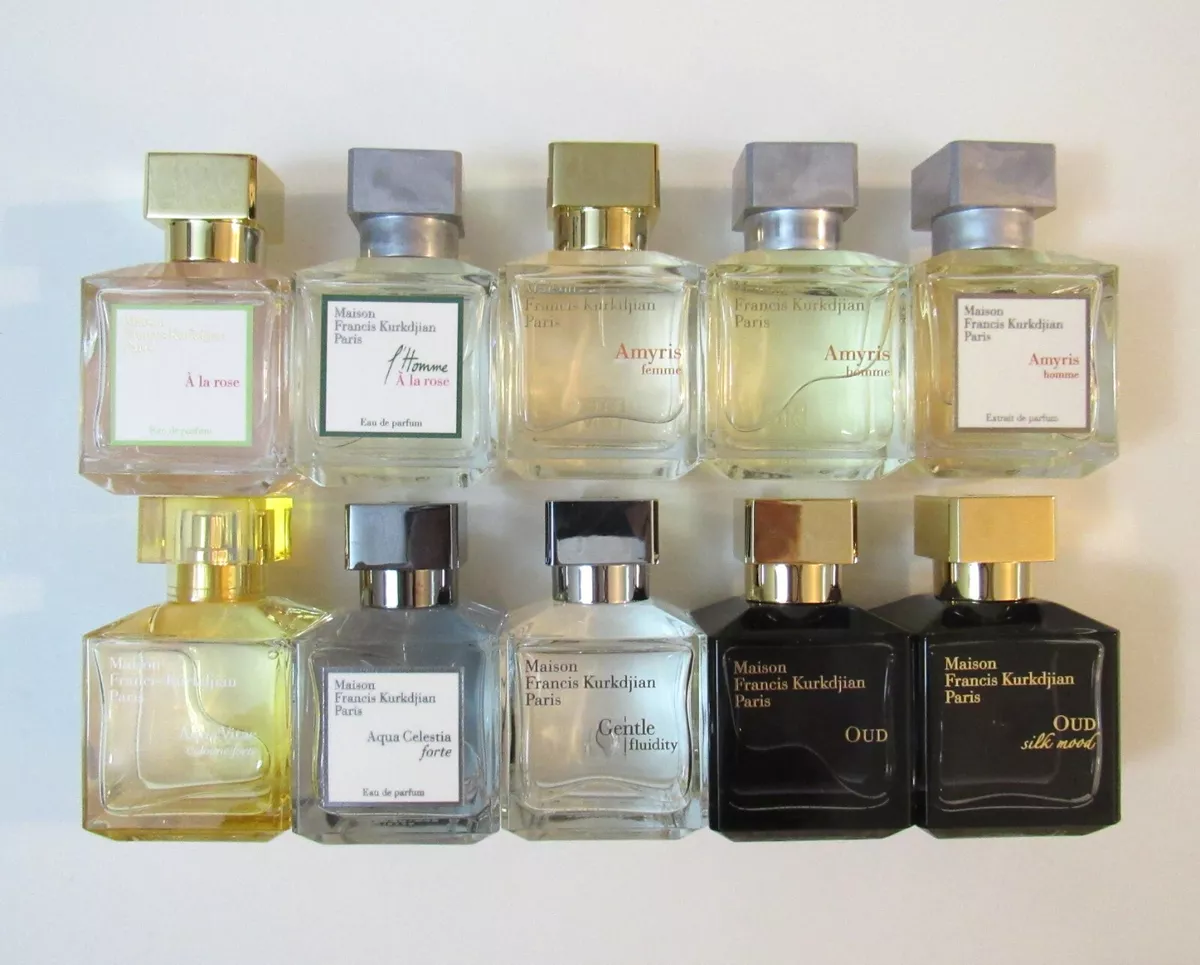 Perfumes by Maison Francis Kurkdjian