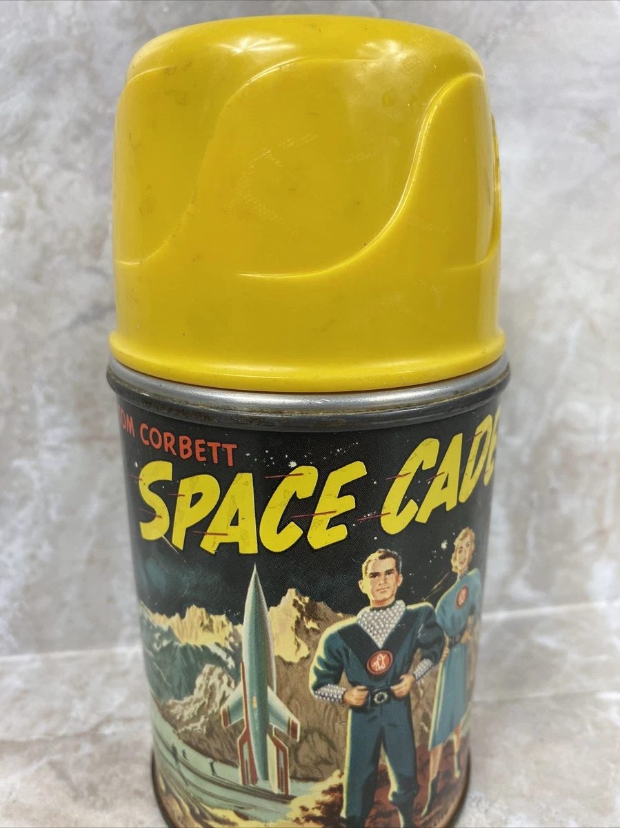 TOM CORBETT SPACE CADET Sci-Fi THERMOS Comic Strip. TV. Radio