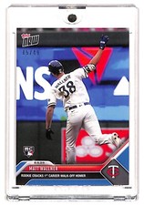 2023 MLB Topps Now Matt Wallner Rookie BLUE PARALLEL /49 SSP Twins #664 RC 🔥