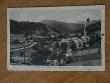 20098) PARMA PROVINCE S. MARIA DEL TARO GREETINGS TRAVELLED CIRCA 1952 