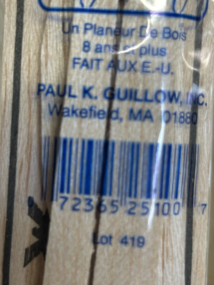 Vintage Model airplane Balsa Wood Plane Kit LOT OF 5 NEW OLD STOCK - Image 3 of 4