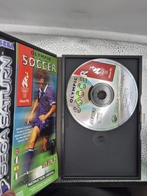 Olympic Soccer (Sega Saturn) Complete With Manual