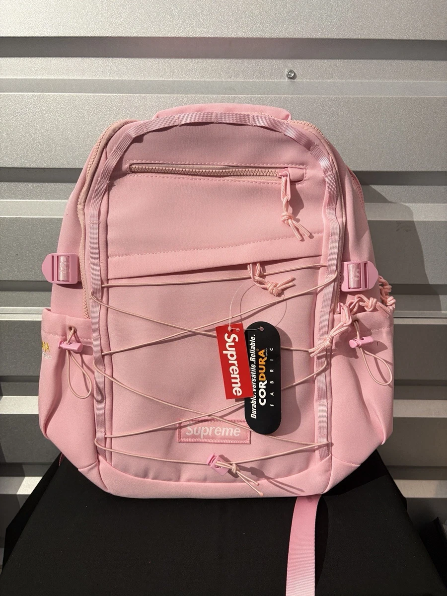 Supreme Backpack Pink Bags for Men for sale | eBay