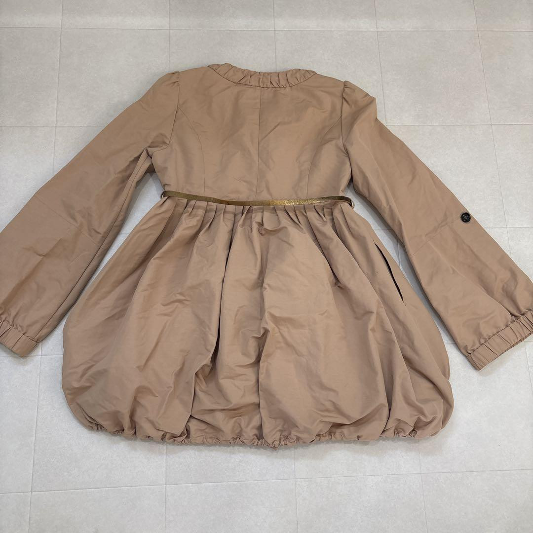 Burberry Blue Label Trench Coat Beige Cotton With Gold Belt Size 38 For Women thumbnail 24