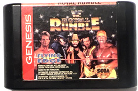 Sega Genesis Console Bundle 6-Pak Aladdin WWF Royal Rumble Columns Tested