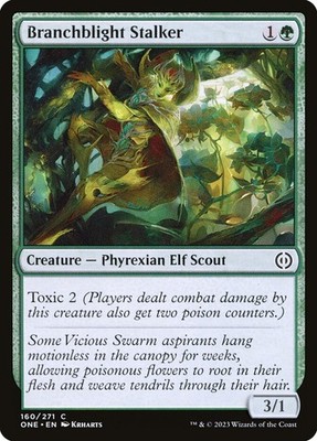 Branchblight Stalker (160) Phyrexia: All Will Be One ONE MTG Magic