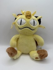 Vintage Meowth Pok mon plush 1998 Nintendo
