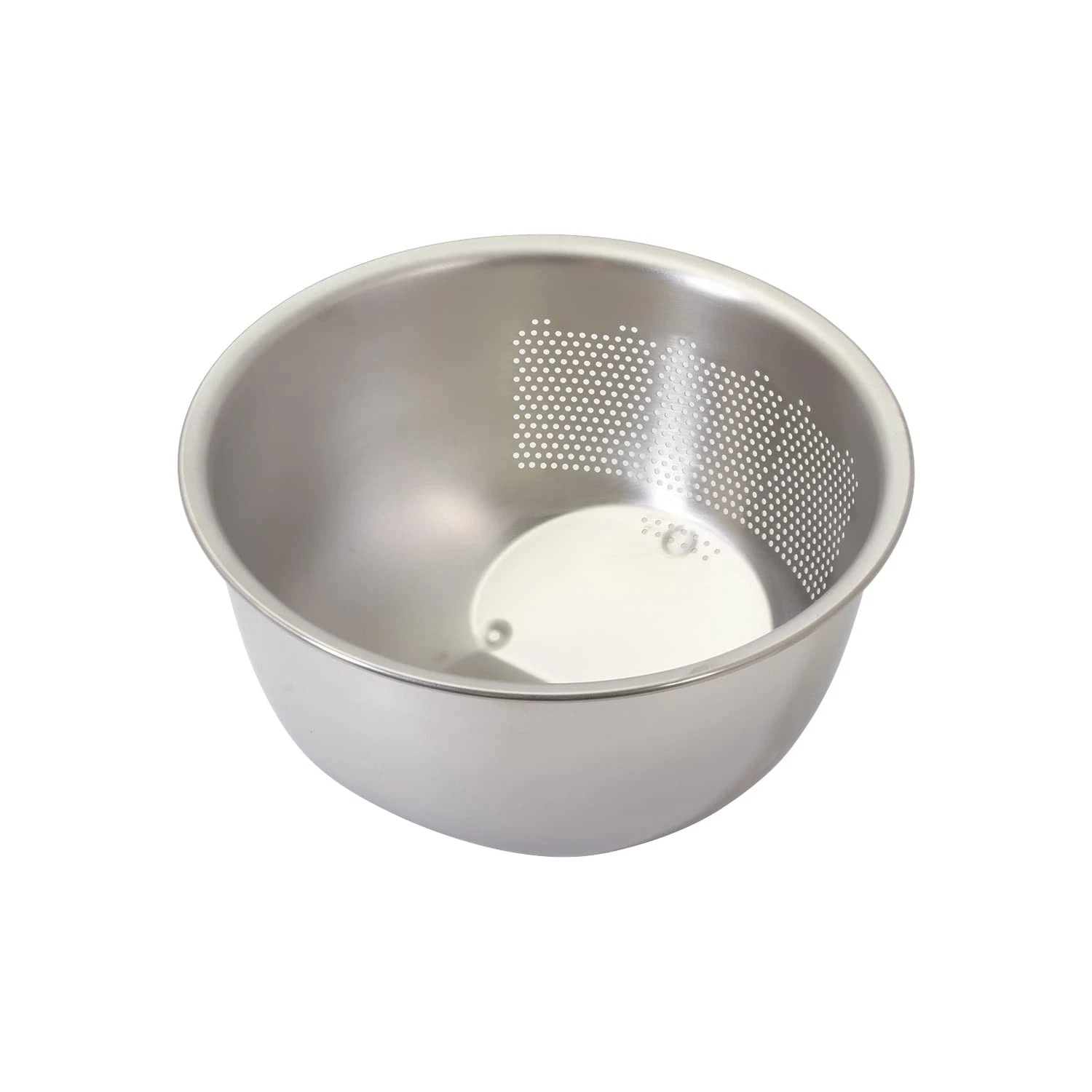 Pearl Metal HB-6765 Rice Sharpener Bowl, Colander, Drainer, 3-Way, Dishwasher...