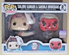 Funko Animation Demon Slayer Tanjiro Kamado & Sakonji Urokodaki 2 Pack Pops