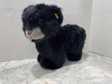Steiff Black Panther Baby Taky 065309 Standing Made in Germany 1992-1995