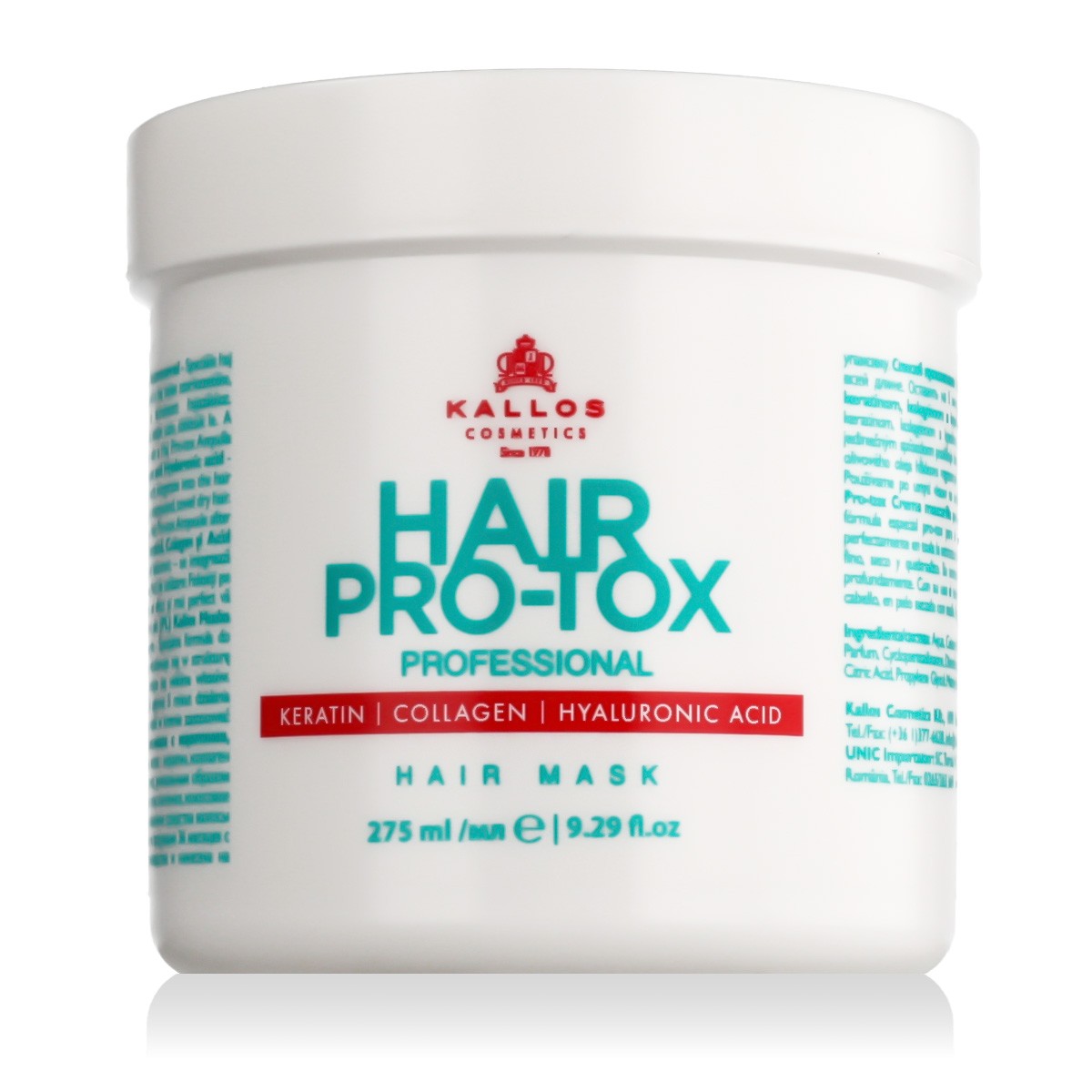 Kallos Hair Pro-Tox Mask 275 ml 1690₽