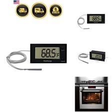 Digital Oven Thermometer Heat Resistant up to 572 F/300 C, LCD