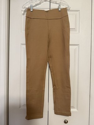 NWT Tan Pants Express Slim Ankle with Rear Pockets and Small Ankle Split Size S