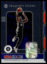 2019-20 Hoops Premium Stock #14 DeMar DeRozan Frequent Flyers Purple