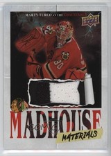 2025 Upper Deck Chicago Blackhawks Centennial Madhouse Materials Marty Turco a2u