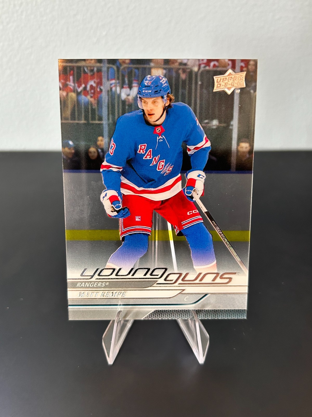 2024-25 Upper Deck Series 1 - Young Guns Matt Rempe #216 Clear Cut (RC)