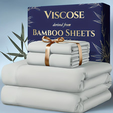 4pcs Bamboo Cooling Bedding