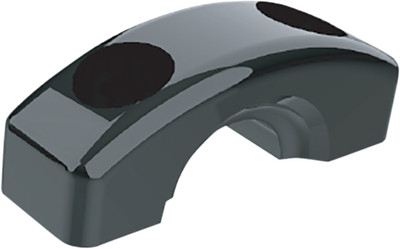 SLYFOX Handlebar Riser Kit - Straight - 1'' Clamping - 2-1/2'' Rise - Black