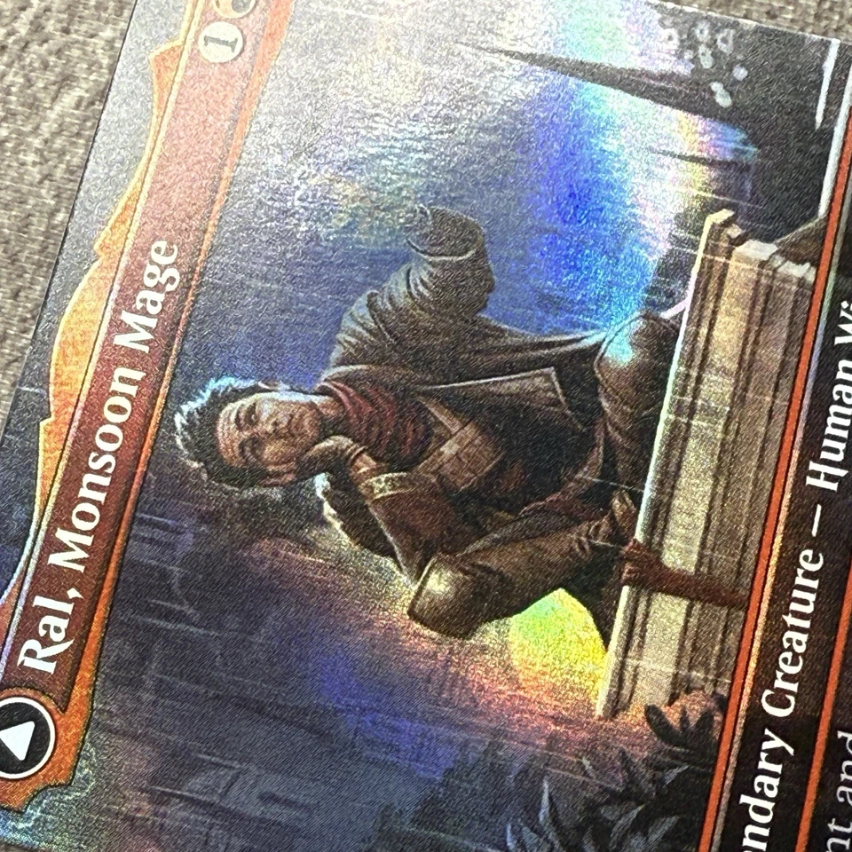 Ral, Monsoon Mage - Modern Horizons 3 (MH3) #471 NM Textured Foil Borderless - Image 2 of 4
