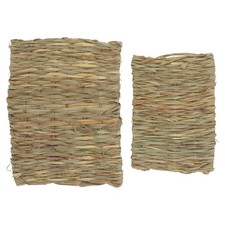 2 Pcs Mat Bunny Bedding for Rabbits Small Animal Floor Nest Mats