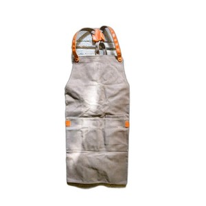 Hilton Carter Full-Size Waxed Canvas & Leather Bib Apron