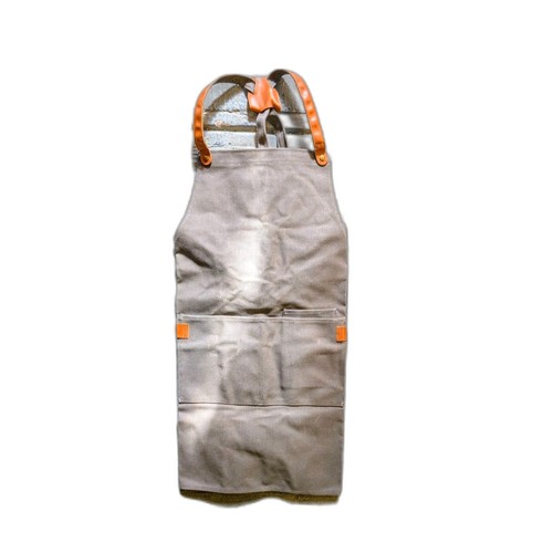 Hilton Carter Full-Size Waxed Canvas & Leather Bib Apron