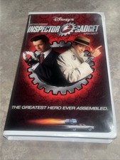 Inspector Gadget VHS 1999 Matthew Broderick Clamshell EUC TESTED