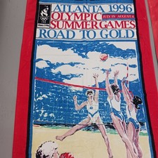 Vintage Summer Olympic Beach Towels  Games At...