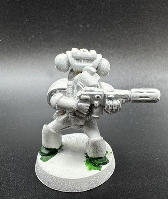 Rogue Trader Space Marine with Melta Gun Metall OOP Warhammer 40k