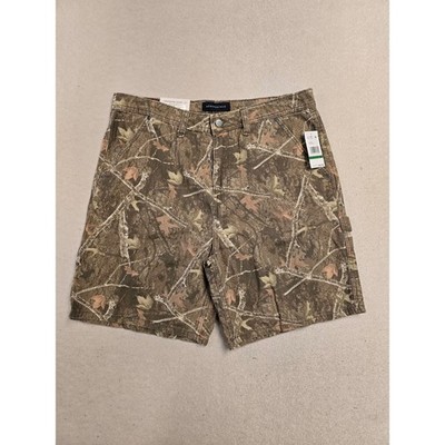 Aeropostale Mens Carpenter Shorts 8 Inch Inseam Camo Camouflage