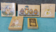 Stamps Happen  Lot of 4 Plus 1 other, Rubber Stamps 71101, 60036, 70036, 90245