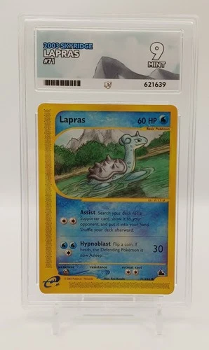 Lapras 71/144 | Skyridge 2003 | E-series | Ace 9 | Pokemon TCG