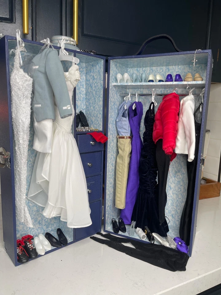 Franklin новый чехол/сундук для принцессы Дианы одежды и аксессуаров. - Изображение 4 из 4