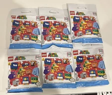 LOT 6 LEGO Super Mario Blind Bag Character Figure Series 4 NEW 71402