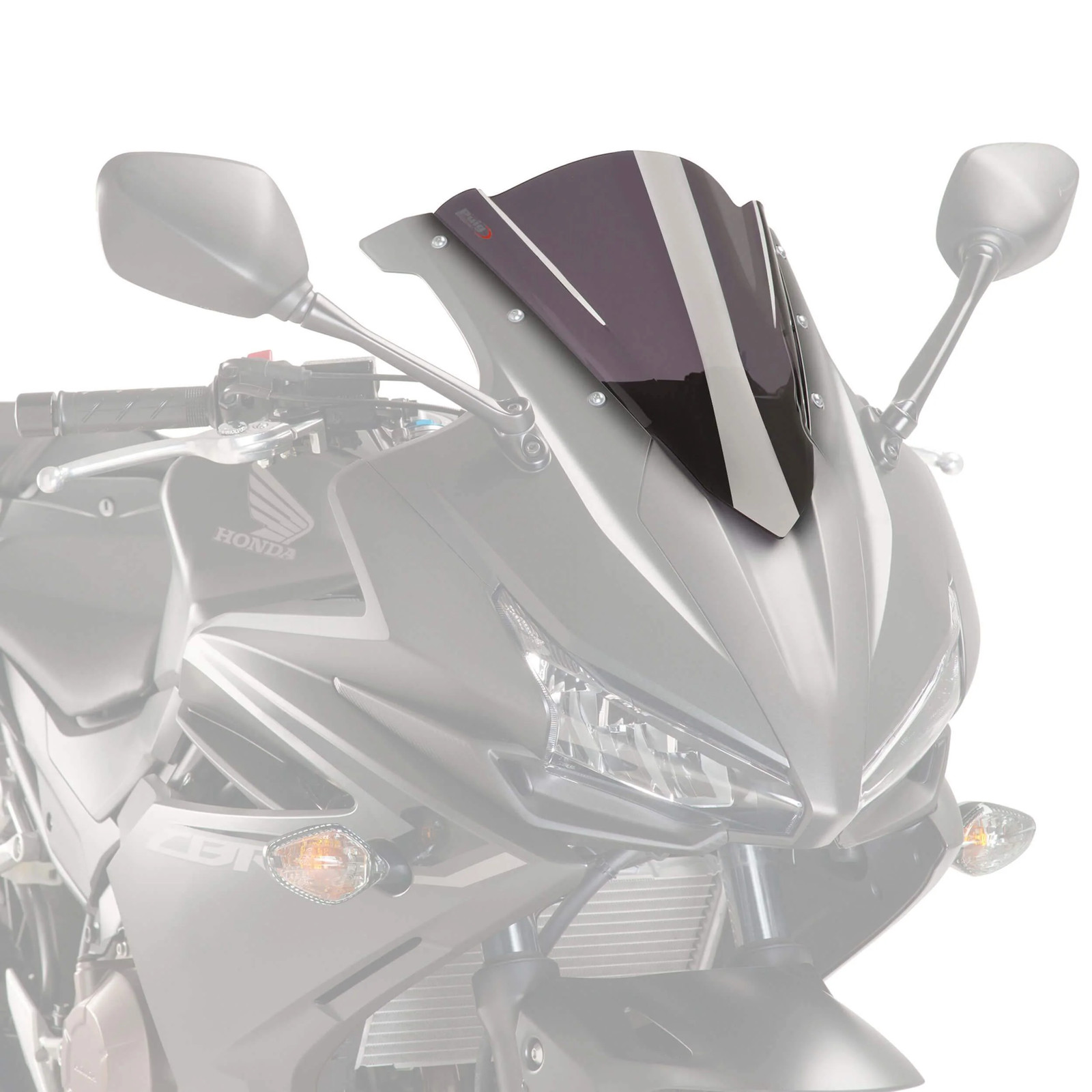 Puig Racing Screen | Dark Smoke | Honda CBR 500 R 2016>2018