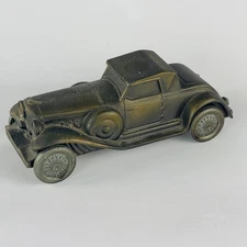Vintage 1930 Duesenberg Car Replica Metal Bank; Banthrico Inc. Chicago