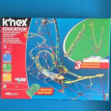 KNEX Achterbahn mit 546 Teilen inklusive Moto...