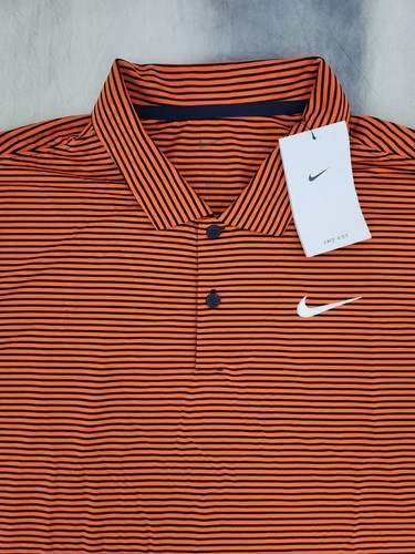 Nike Dri-FIT Victory Striped Golf Polo Shirt FZ5647 809 Men's Size Large - Picture 3 of 11