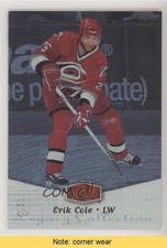 2006 Flair Showcase Press Level Legacy Collection 10/100 Erik Cole #114 READ 0a4