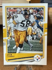 2020 Panini Donruss Football NFL Jack Lambert Pittsburgh Steelers Card #221