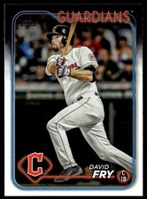 2024 Topps David Fry Rookie Cleveland Guardians #446