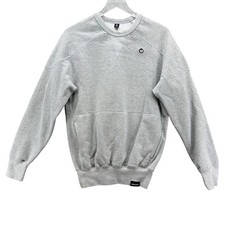 Origin USA The Heavy Crewneck Sweatshirt Mens XS Gray Made in USA #1944 Pockets