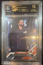 2024 Topps Now - Caleb Williams #D-1 /24667 (RC) BGS 10 BLACK LABEL PRISTINE