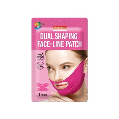 PUREDERM Dual Shaping Vegane modellierende Kinnmaske, 1 Stk.