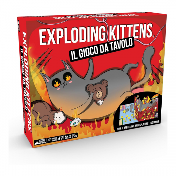 Asmodee Exploding Kittens Il Gioco Da Tavolo - Immagine 3