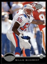 1996 Leaf Collectors Edition Willie McGinest New England Patriots #54