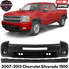 Front Bumper Face Bar Paintable Kit For 2007-2013 Chevrolet Silverado 1500 Front Bumper Face Bar Paintable Kit For 2007-2013 Chevrolet Silverado 1500