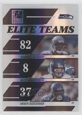 2006 Donruss Elite Teams Black /1000 Darrell Jackson Matt Hasselbeck #ET-22 jg5