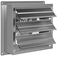 Canarm 12" 1-Speed Standard Wall Exhaust Fan S12-E1 - 1,640 CFM, 1 Phase, 1/4 hp