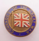 WW1 COMRADES OF THE GREAT WAR LAPEL BADGE - JR GAUNT NO 267270
